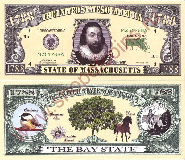 Massachusetts - 2003 Funny Money by AAC