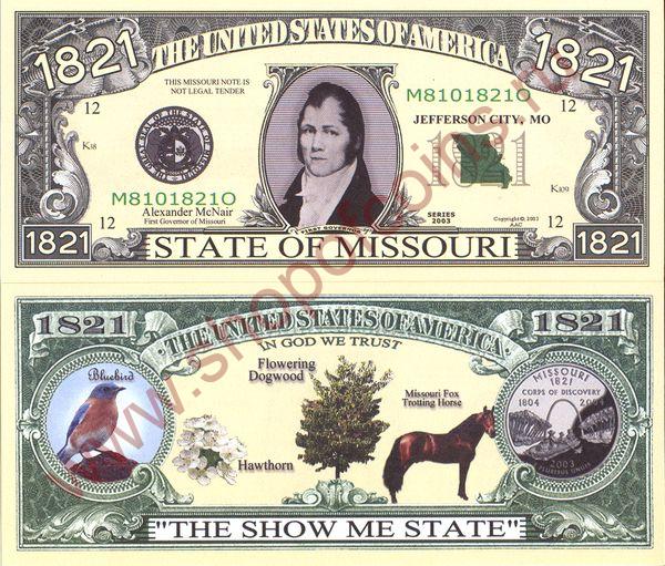 Missouri - 2003 Funny Money by AAC