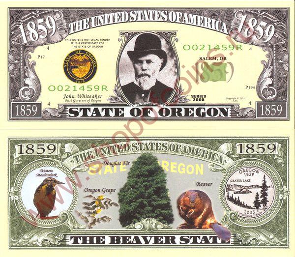 Oregon - 2003 Funny Money by AAC