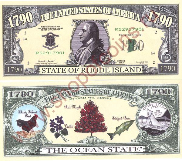Rhode Island - 2003 Funny Money by AAC