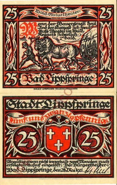 25  1921 - Lippspringe, Bad (SoC# 4)