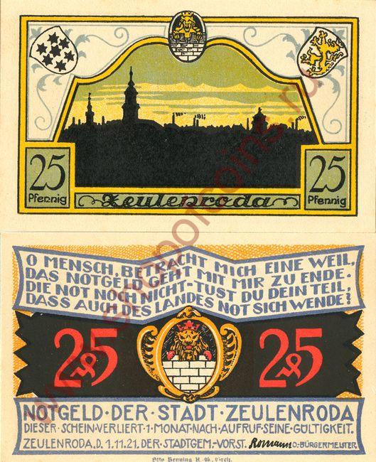 25  1921 - Zeulenroda (SoC# 4.e)