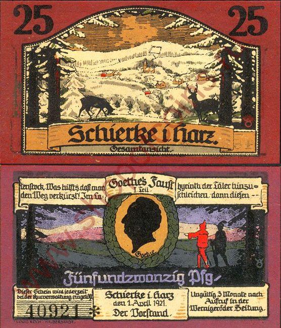 25  1921 - Schierke i.Harz (SoC# 4A.b)
