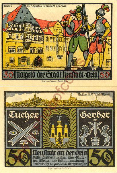 50  1921 - Neustadt a.d.Orla (SoC# 5A.d)
