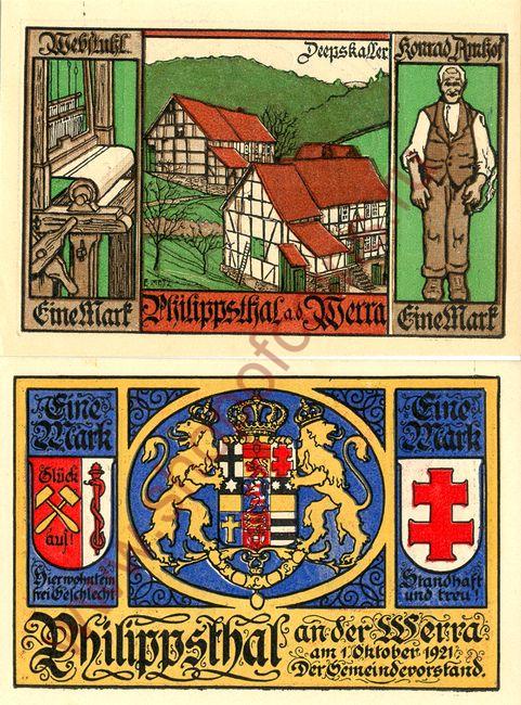1  1921 - Philippsthal /Werra (SoC# 7.h)