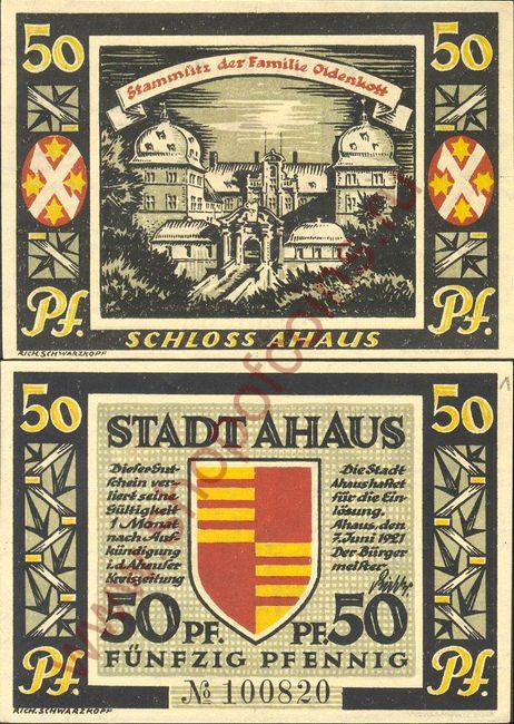 50  1921 - Ahaus (SoC# 5.a)