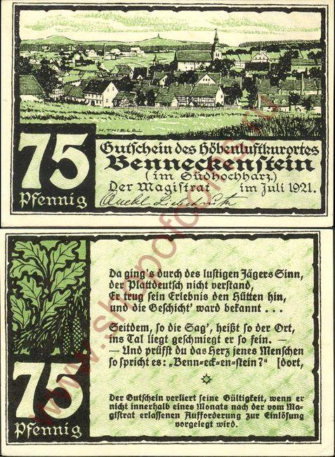 75  1921 - Benneckenstein (SoC# 6.a)