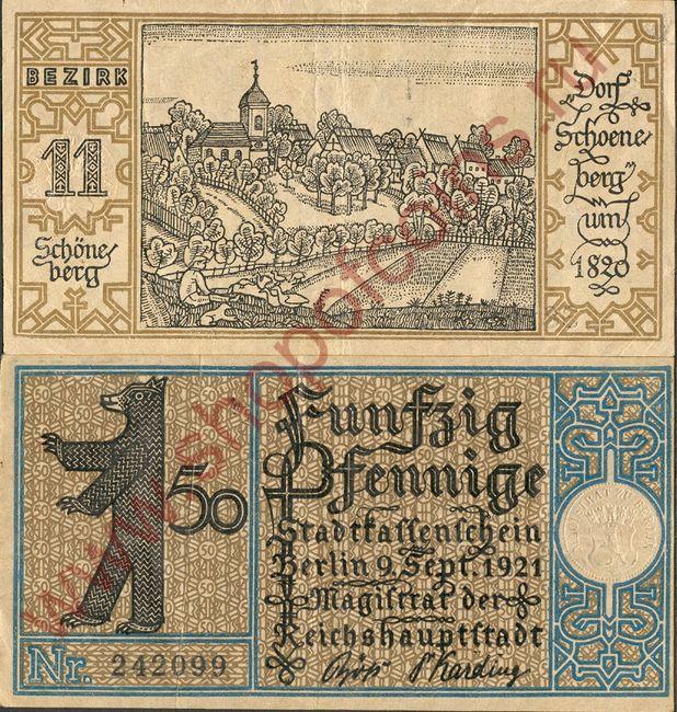 50  1921 - Berlin (SoC# 5.a11, XF)