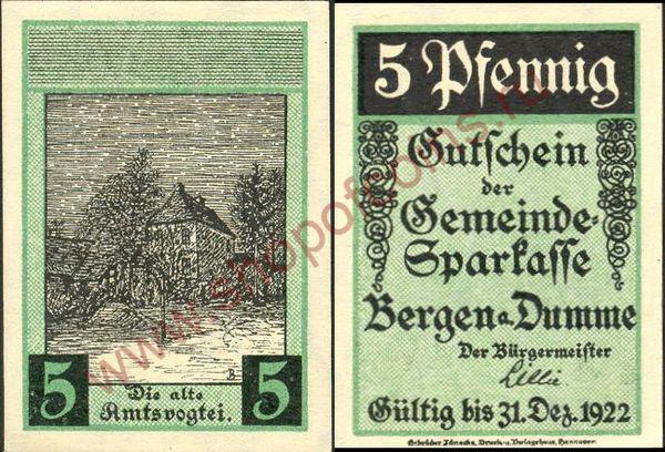 5  1922 - Bergen a.d. Dumme (SoC# 2.a)