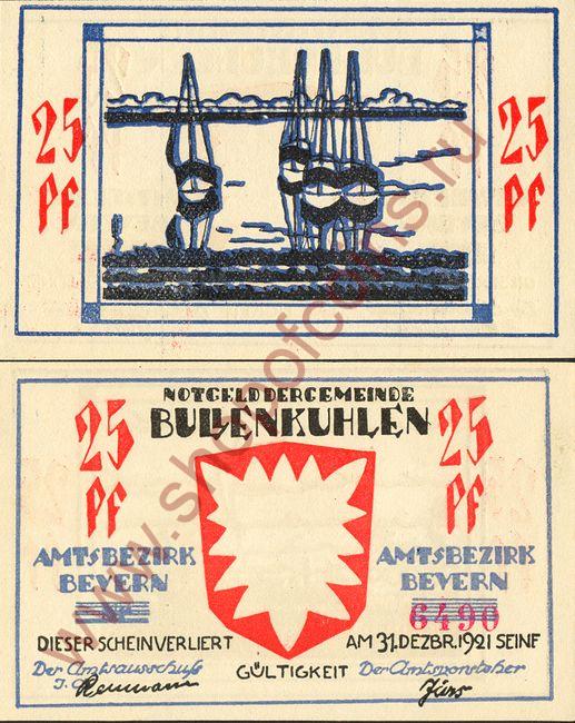 25  1921 - Bullenkuhlen (SoC# 4.b)