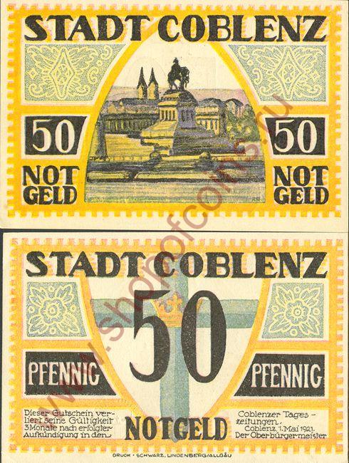 50  1921 - Coblenz (SoC# 5.a)