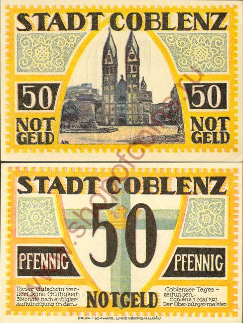 50  1921 - Coblenz (SoC# 5.b)