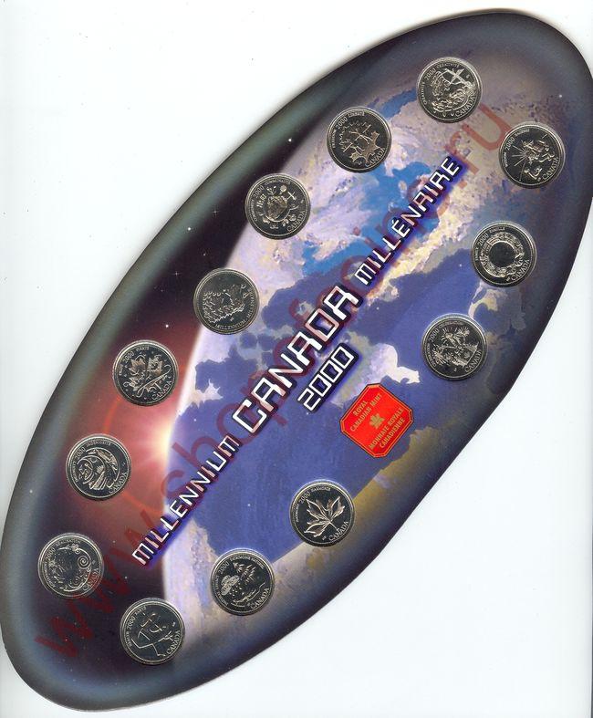  2000, Millennium (proof-like mint 12 )