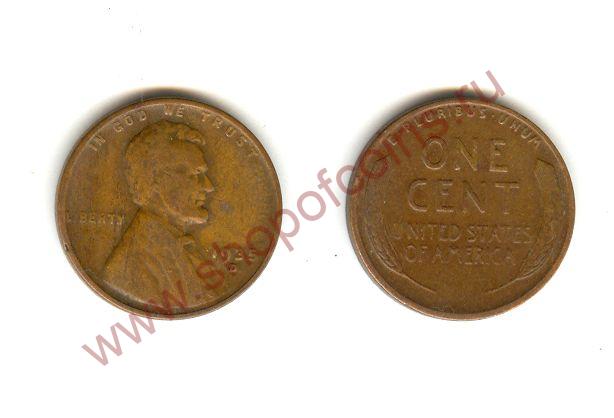 1  1935 D - Wheat Cent /  (VF)