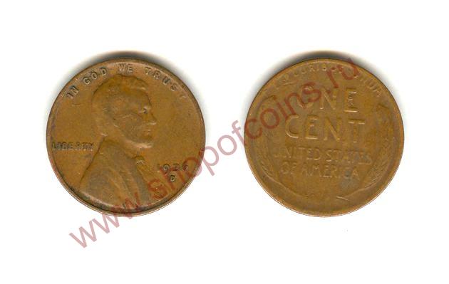 1  1936 D - Wheat Cent /  (VF)
