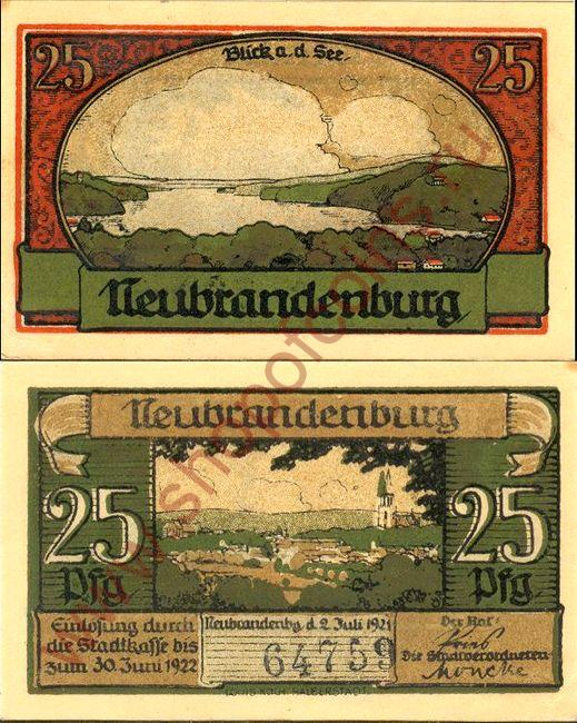 25  1921 - Neubrandenburg (SoC# 4A.a)